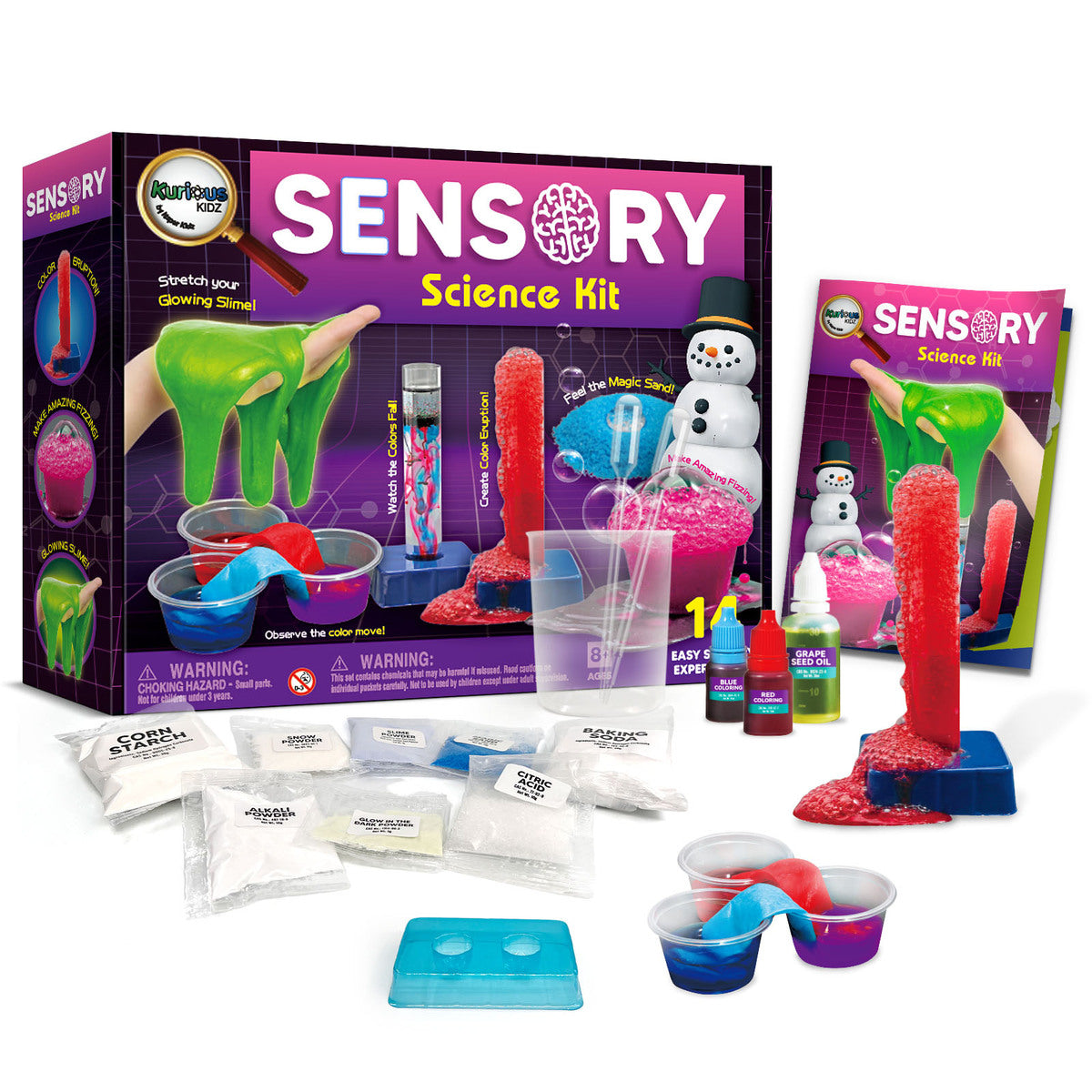 Sensory Science Kit box and contents