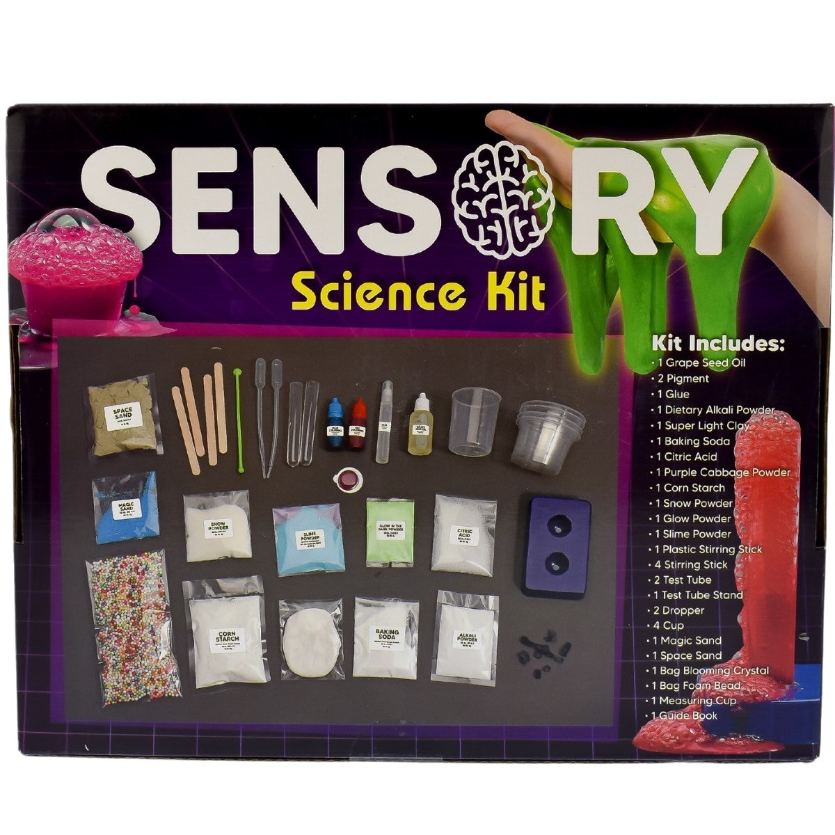 Sensory Science Kit contents