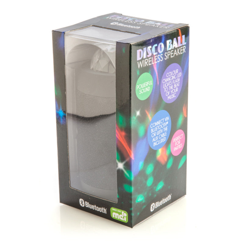 Disco Ball Wireless Speaker in box