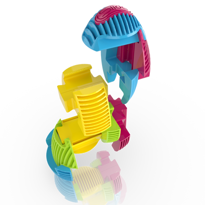Slida Classic Egg 3D interlocking puzzle jelly pieces