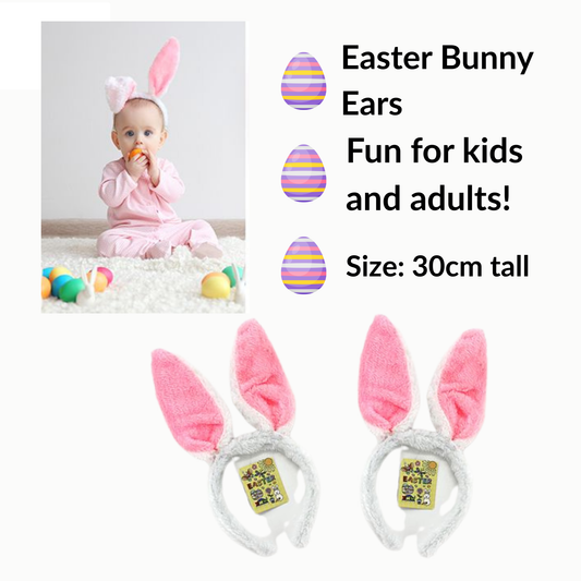 Plush Bunny Ears Headband