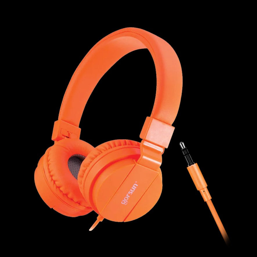 Gorsun Folding Headphones Orange