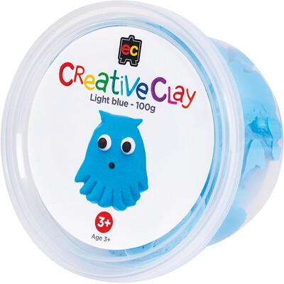 Creative Clay 100g tub light blue