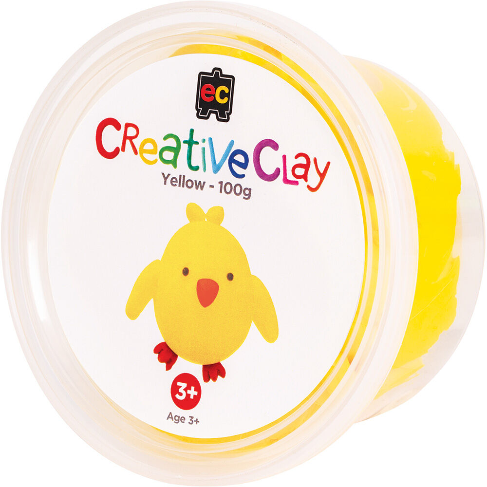 Creative Clay 100g tub yellow