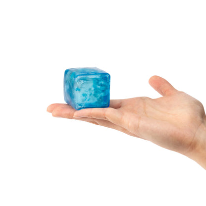 Sensory Sprouts Jelly Cube on hand