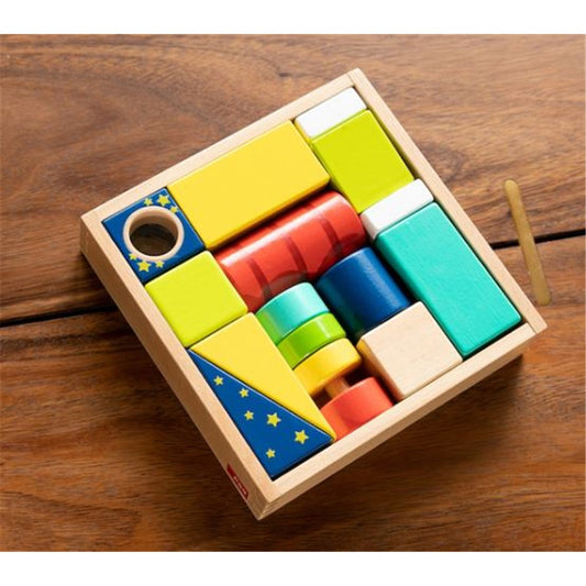 Explore and Discover Sensory Blocks Set in box