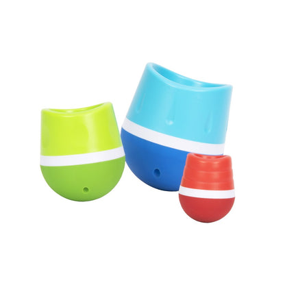 Fat Brain Toys Tumbleroos stacking and nesting toy