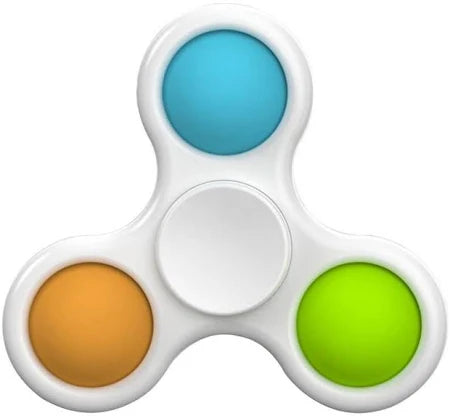 Fidget Spinner Pop it white