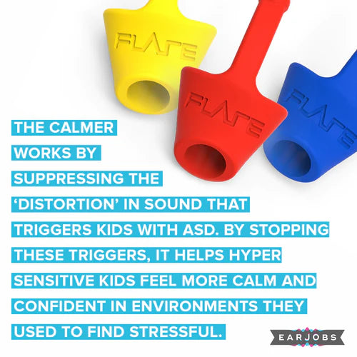 Flare Calmer Kids Ear Plugs  benefits