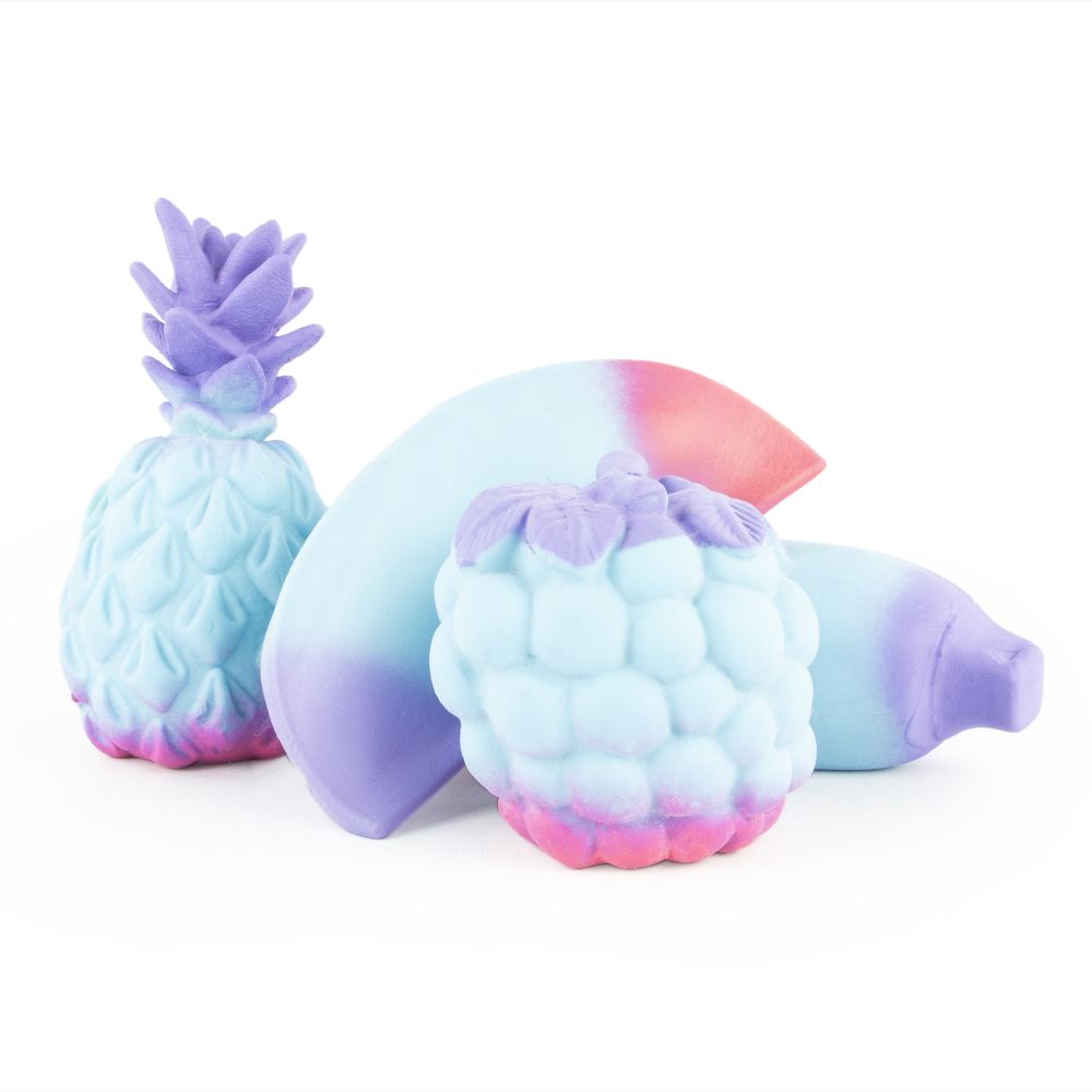 Rainbow Stretchy Fruit | Tactile Fidget Fun – Sensory Street
