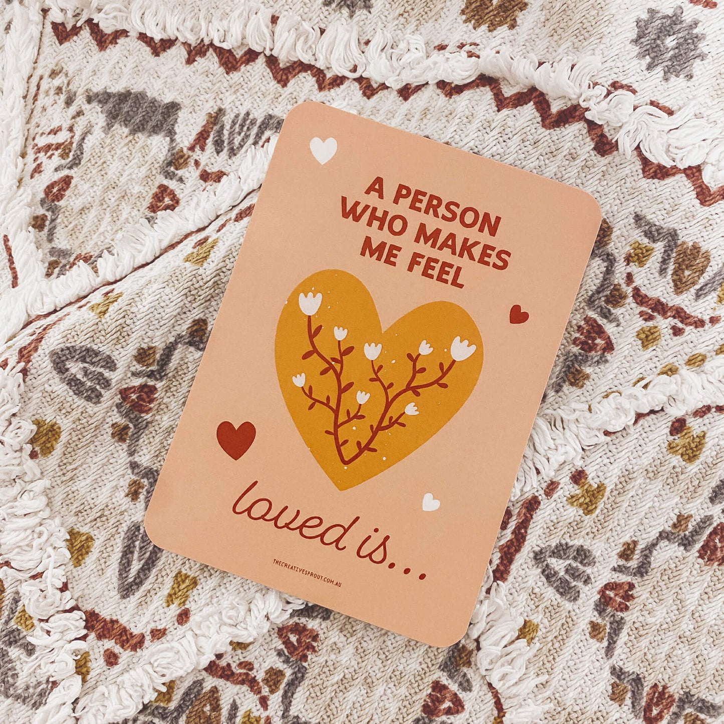 Creative Sprouts Gratitude Cards pack of 26 feel loved