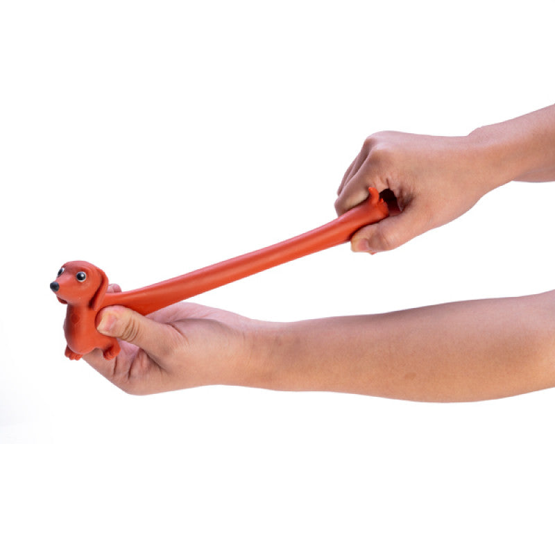 Stretchy Dachshund Fidget stretched