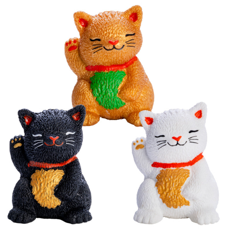 Pullie Pals Stretchy LuckyCat Kitty Colours