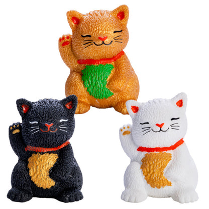 Pullie Pals Stretchy LuckyCat Kitty Colours
