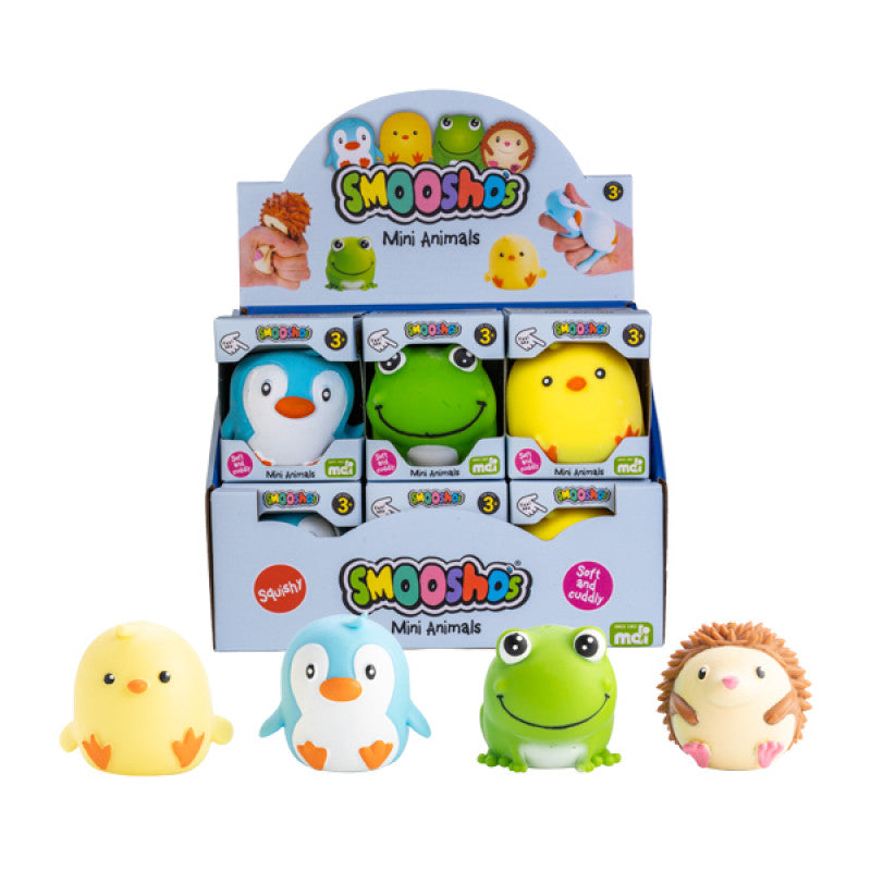 Smoosho Mini Animals with boxes