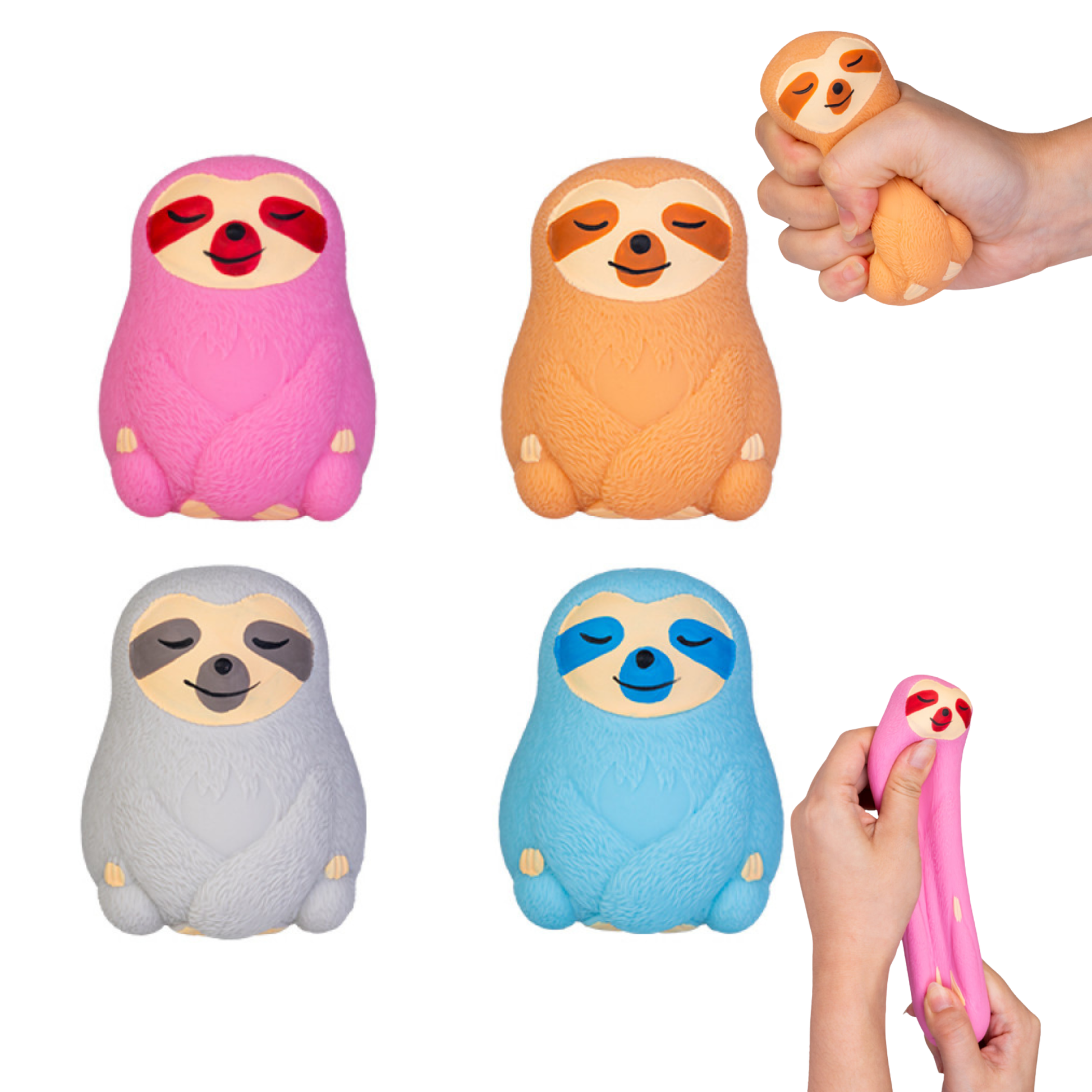 Pullie Pal Stretchy Sloth Main Image