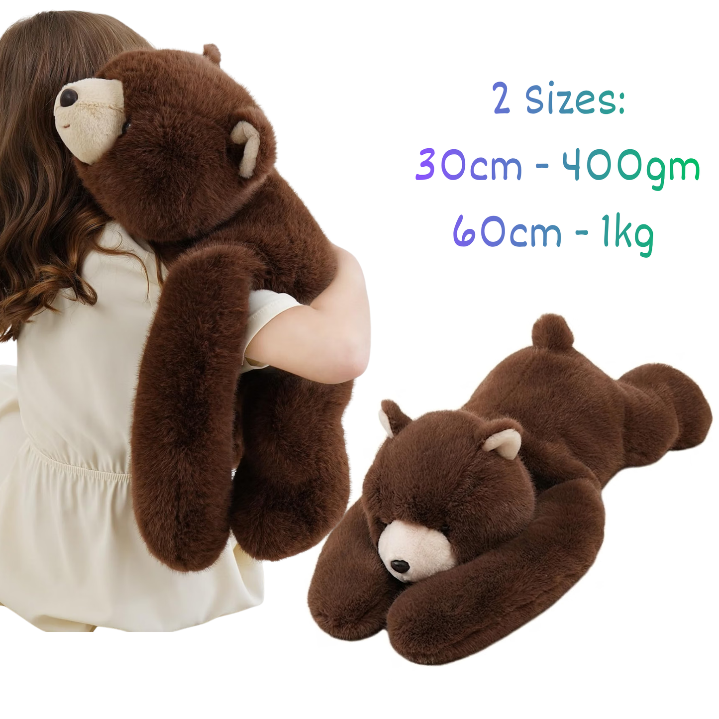 Weighted Hugging Plush animals Bear 