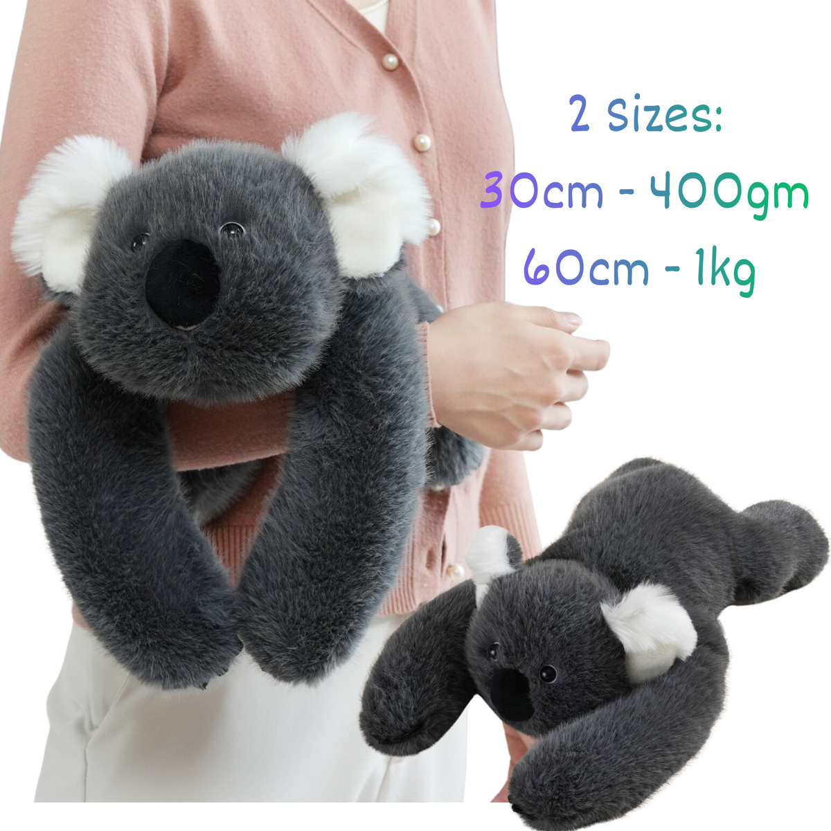 Weighted Hugging Plush animals Koala