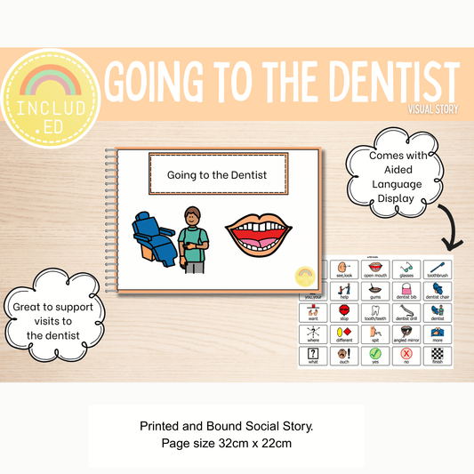 Visual Social Story Dentist