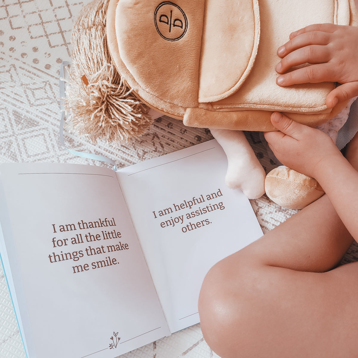Inside the journal Affirmation Alice