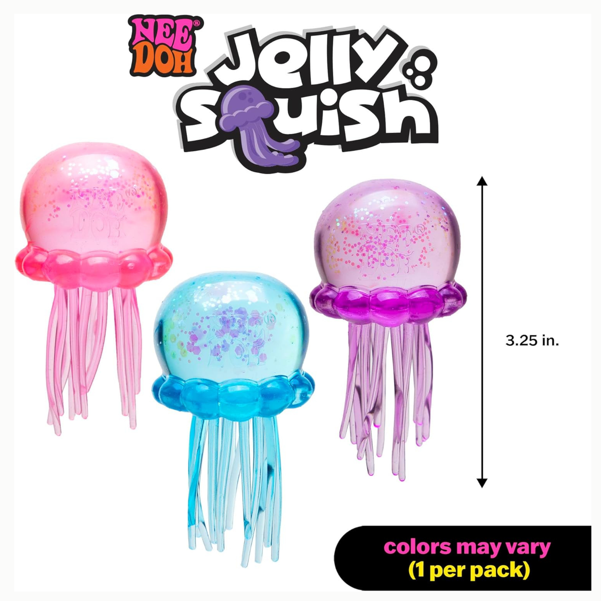 Schylling Nee Doh Jelly Squish Size