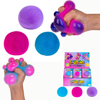 JX-SM_CCF Smoosho Furry Colour change ball Main image