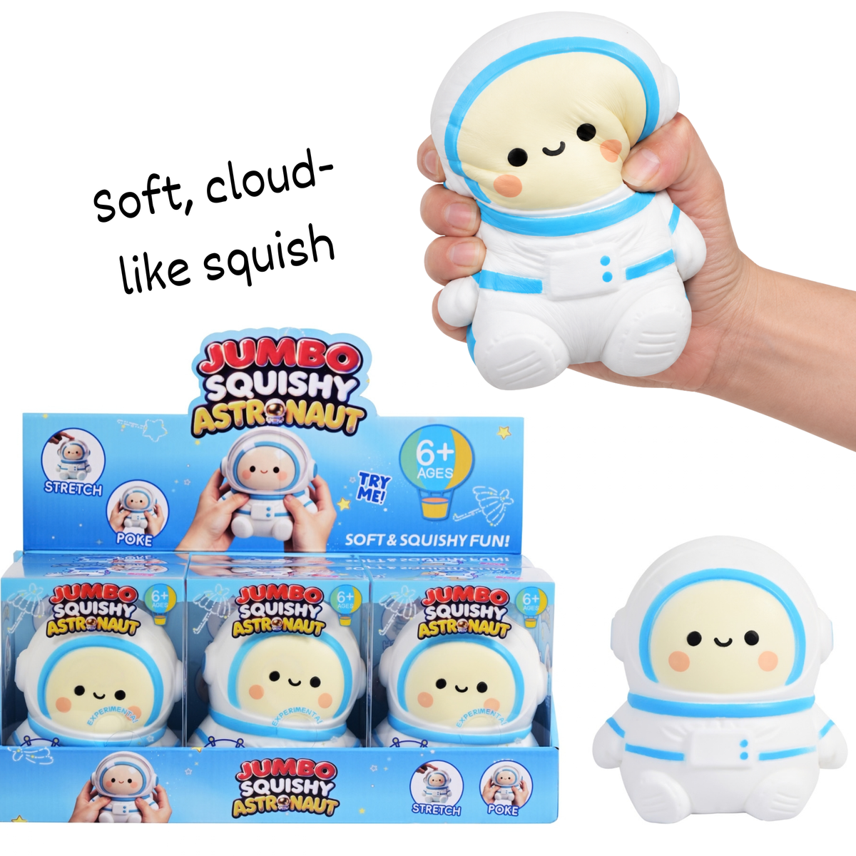 Jumbo Astronaut Squishy