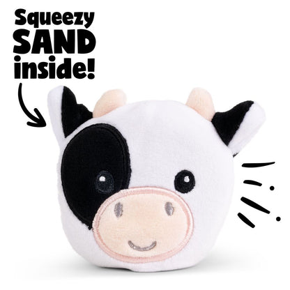 Keycraft sand plushies cow with features