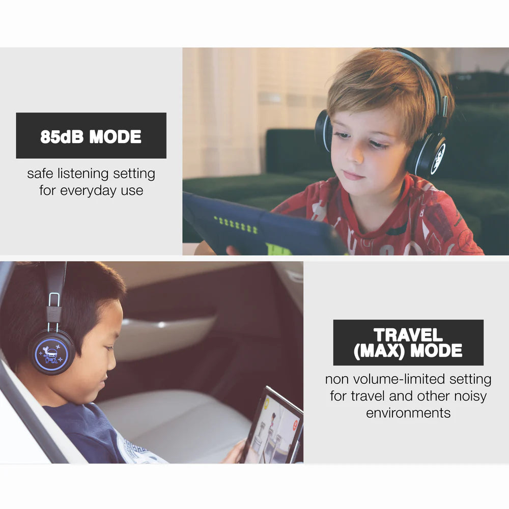 Kid Jamz wireless headphones features
