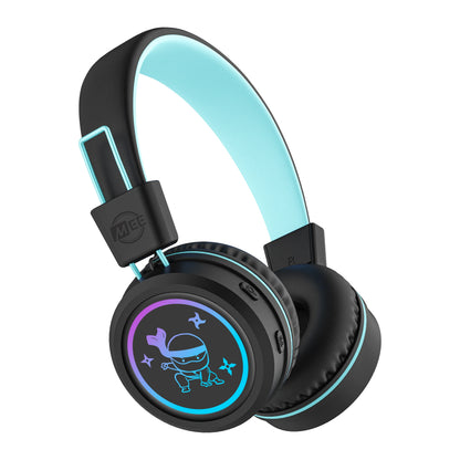 Kid Jamz wireless headphones Black ninja