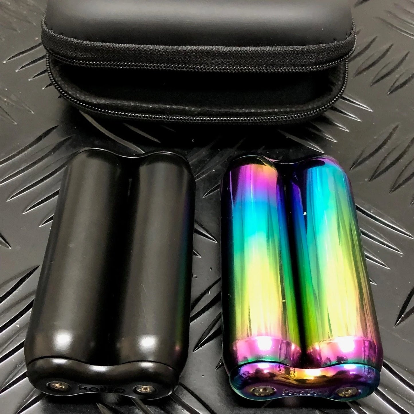 Kaiko Hand Rollers 250gm Black and Oil Slick