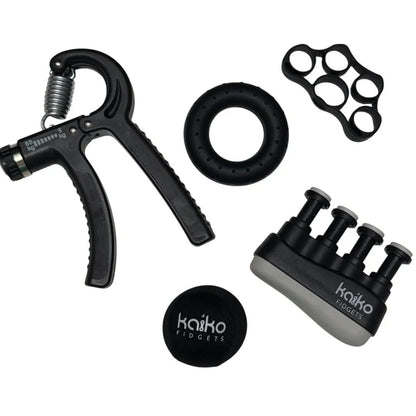 Kaiko 5 piece hand grip set contents