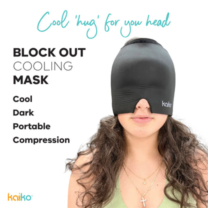 Kaiko Cooling Gel Head blockout mask