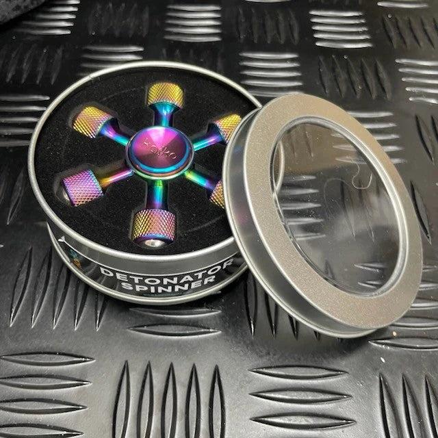 Kaiko Detonator Metal Fidget Spinner in case