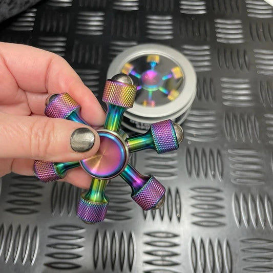 Kaiko Detonator Metal Fidget Spinner in hand