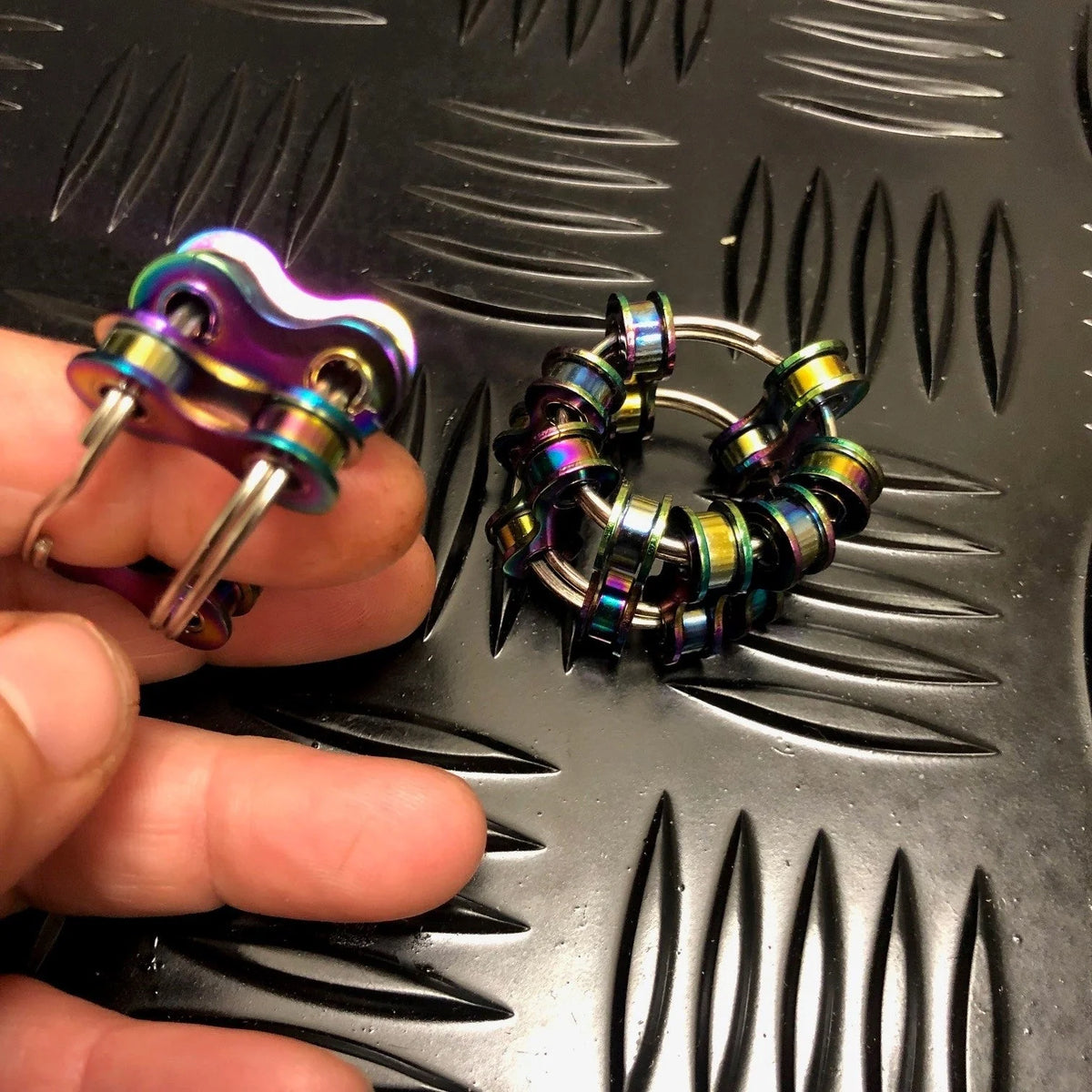 Kaiko Original Caged Fidget in hand