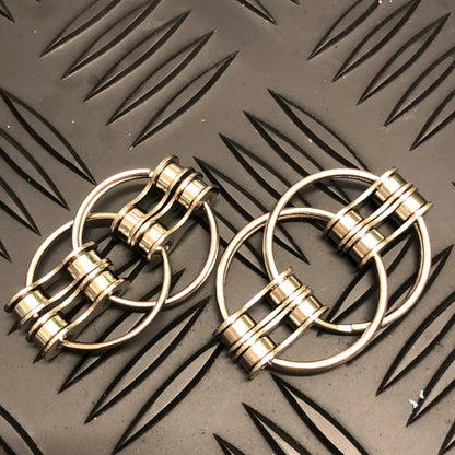 Kaiko Double Loop Fidget both sizes black background