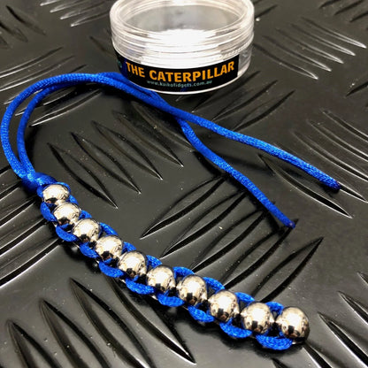 Caterpillar hand fidget royal blue