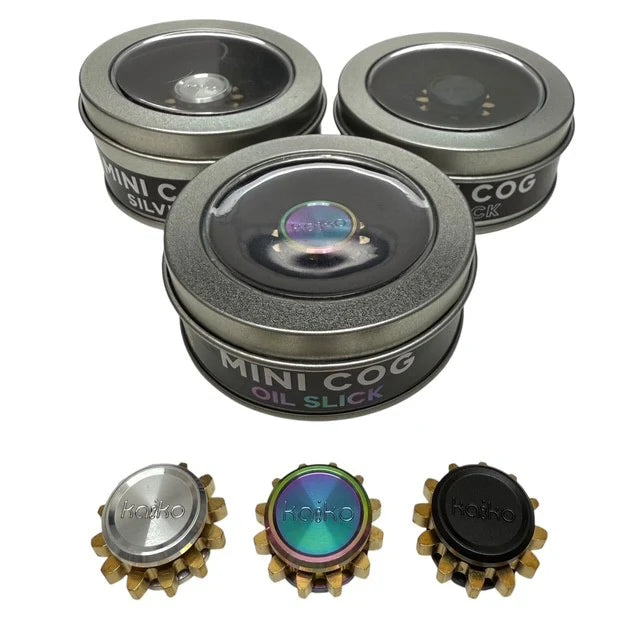 Kaiko Mini Cog Fidget Spinner in packaging