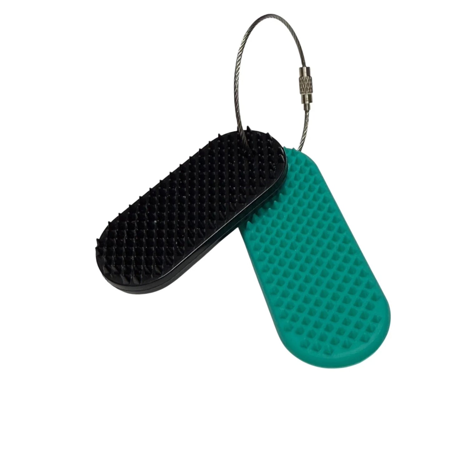Kaiko Spikeyring Nebula Teal and Black