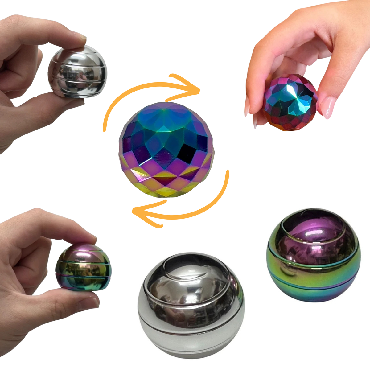 Kaiko Spinning Gyroscope Desktop Fidget