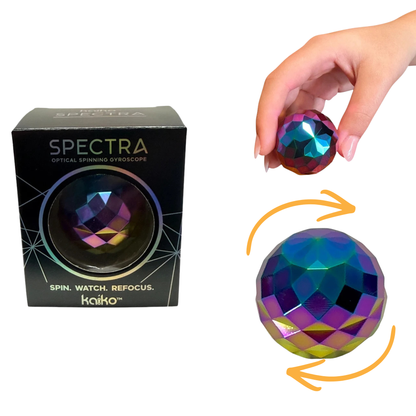 Kaiko Spinning Gyroscope Desktop Fidget Spectra