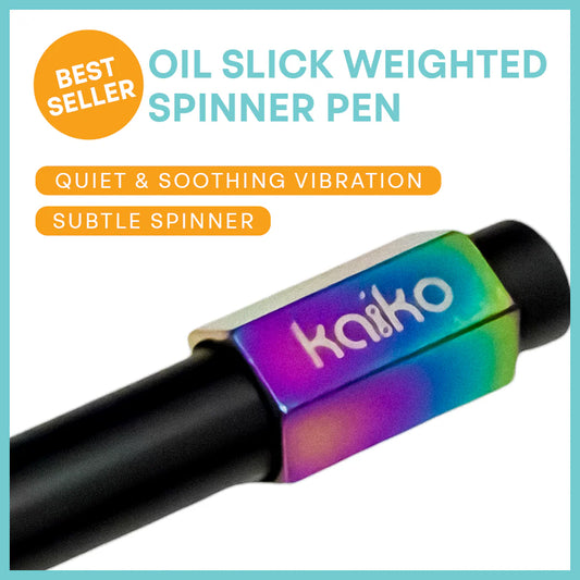 Kaiko Weighted Spinner Pen Oil Slick