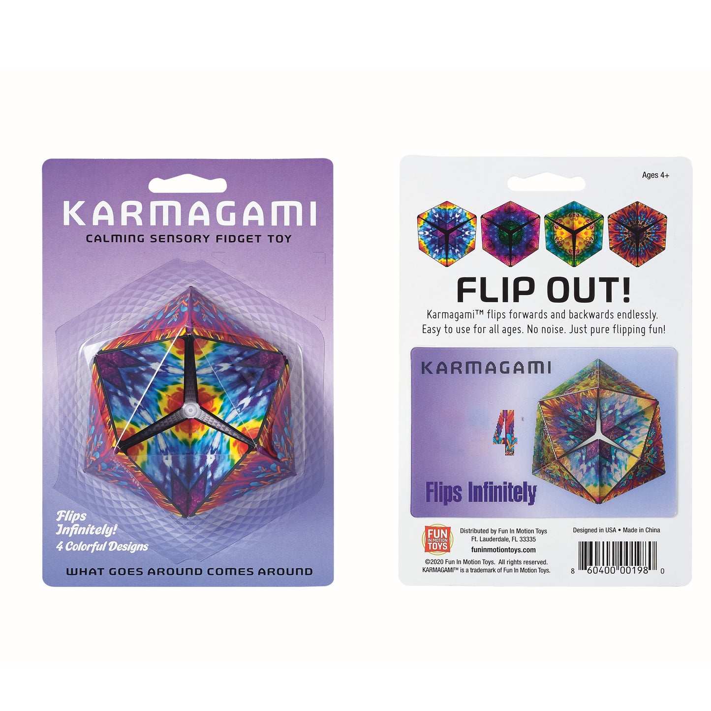 Karmagami fidget toy in packet