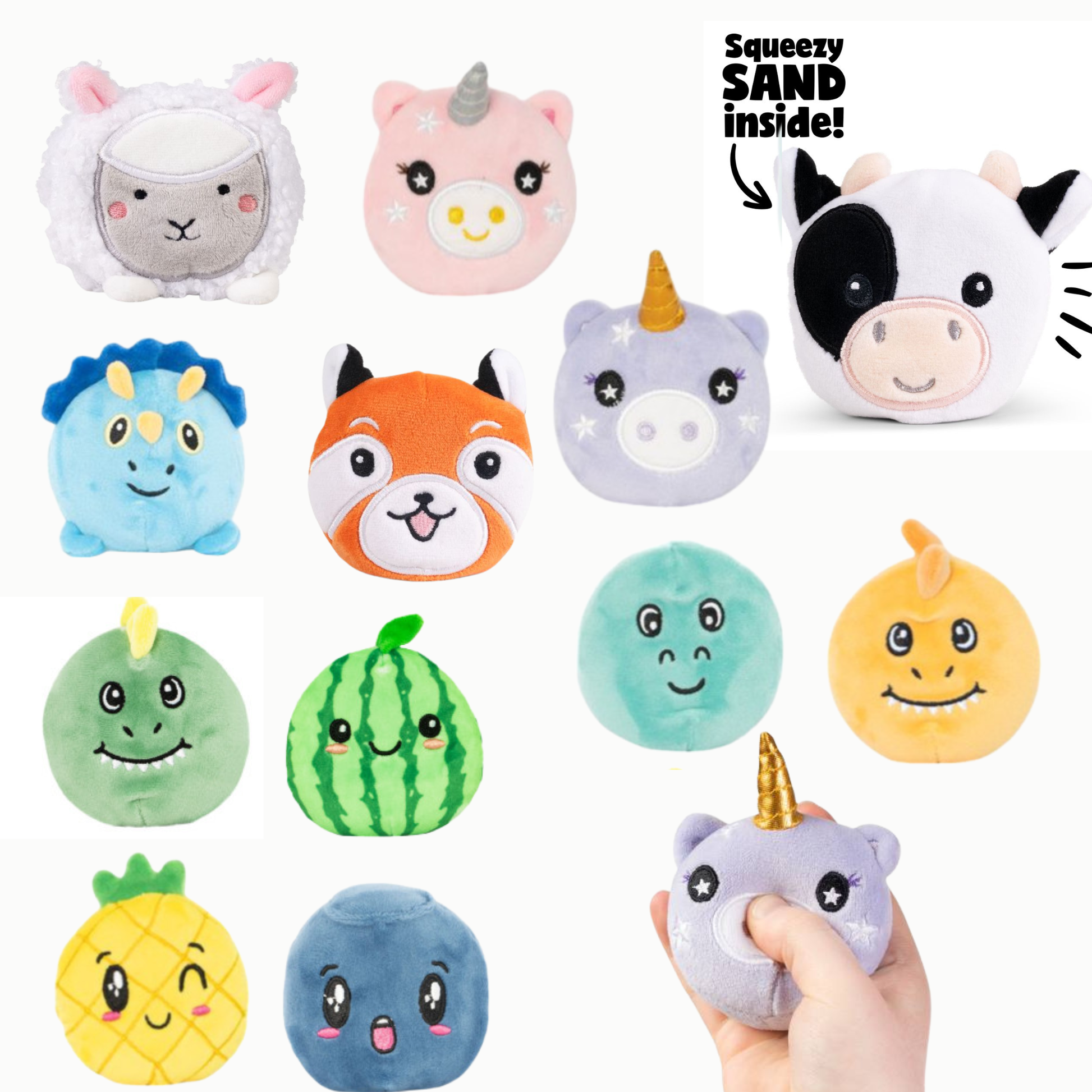 Keycraft sand plushies all designs