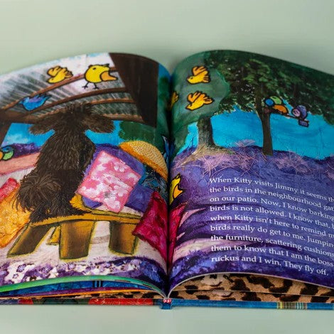 Kitty and I Book about anxiety pages inside
