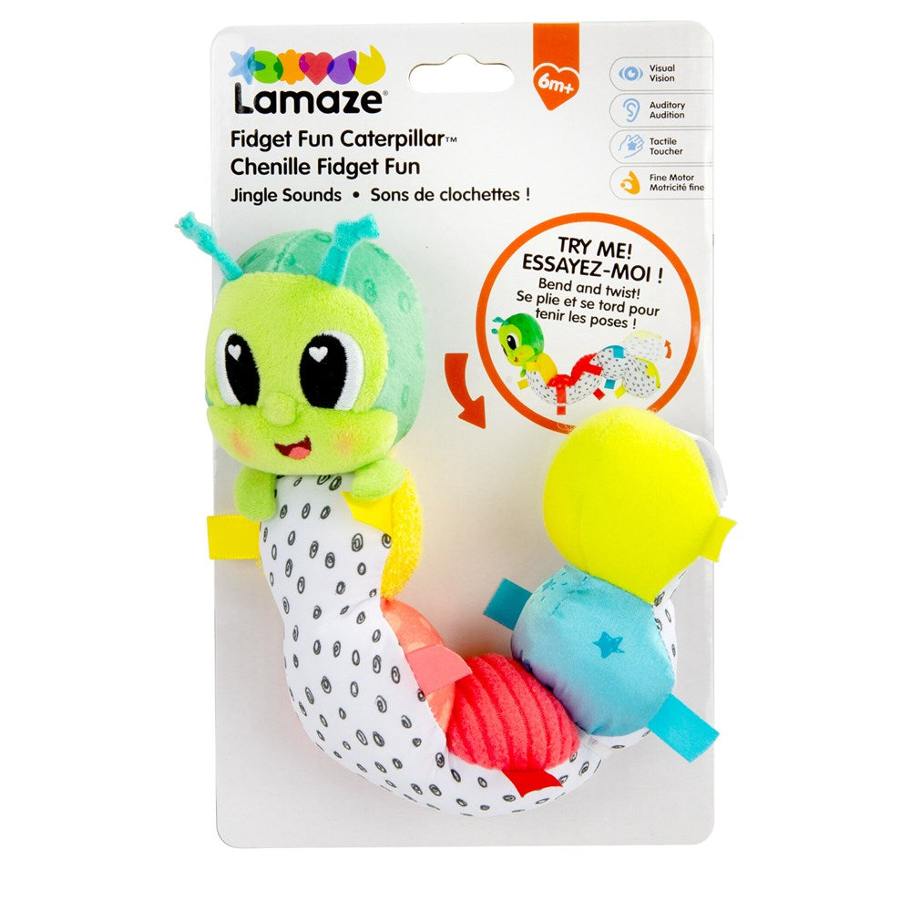 Lamaze Fidget Caterpillar on packet