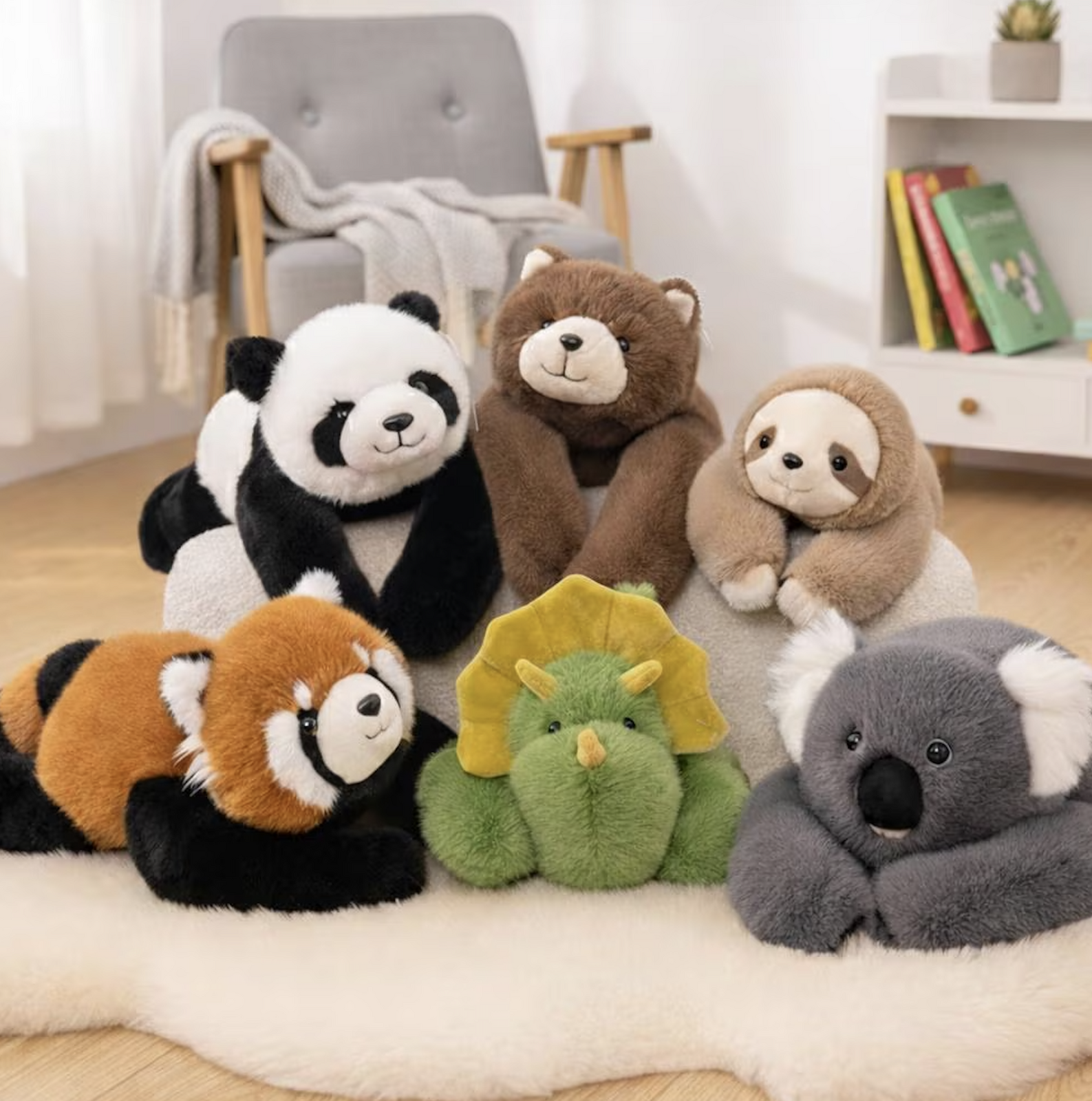 Weighted Hugging Plush animals all animals