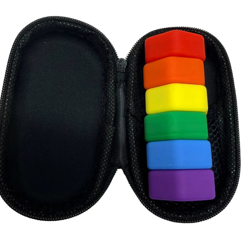 Kaiko Magstack Hive Rainbow in black case