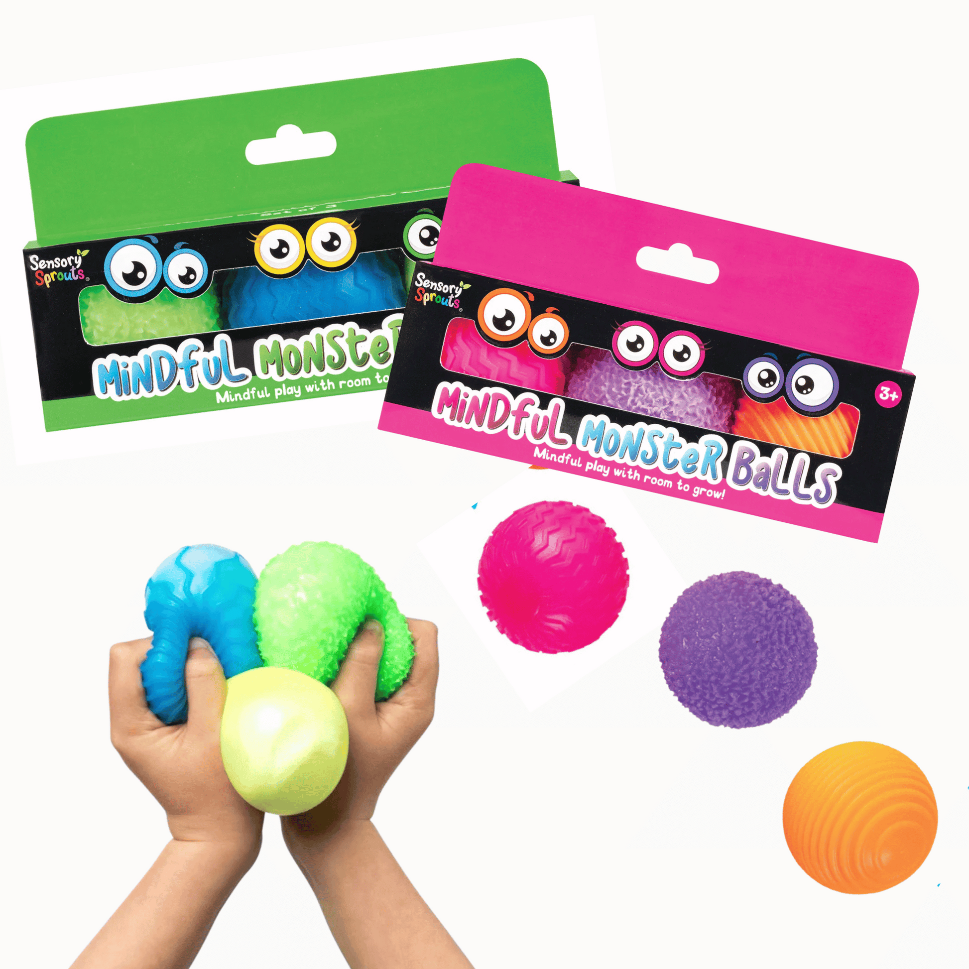 Mindful Monsters Ball Squishys Main Image